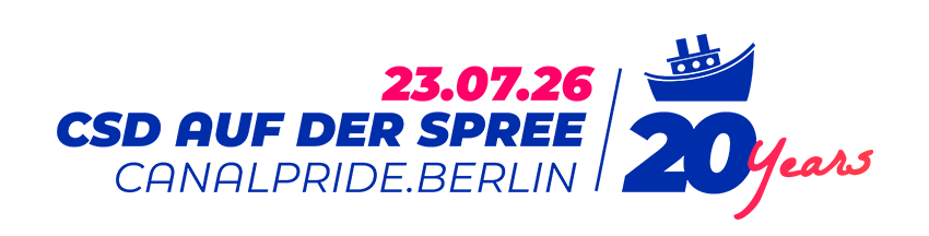 23.07.26 - CSD auf der Spree / Canalpride.Berlin - 20 Jahre